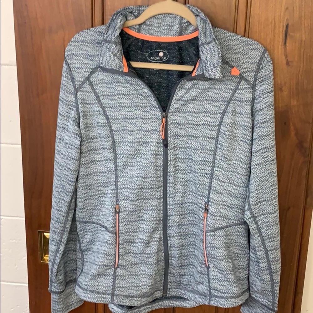 Workout zip jacket